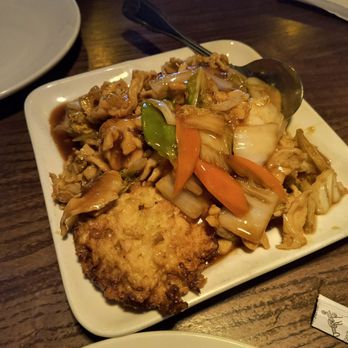 George Yang's Chinese Cuisine - Chicken egg fu yong, lots of chicken! - Chinese Near Me - Phoenix, Arizona