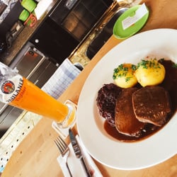 Postwagen Aachen - Sauerbraten with München Weißbier