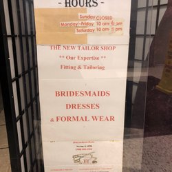 New Tailor Shop - The store is in the mall but dont follow mall hours