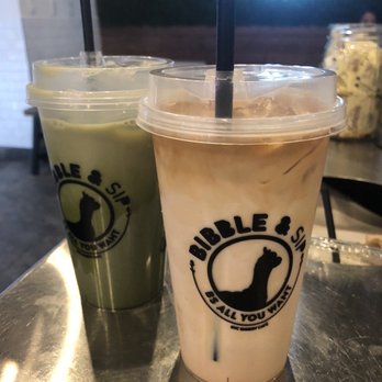 Bibble & Sip - Lavender Latte Matcha Jasmine Latte - Coffee & Tea Near Me - New York, New York