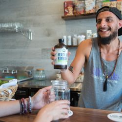 Good Vibes Yoga & Kombucha Bar - Kombucha Bar serving this delicious bubbly probiotic tea, snacks, & other beverages that are offered with health in mind.
