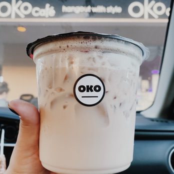 Oko Cafe - Lavender milk tea with no boba. - Cafes Near Me - Gardena, California Oko Cafe - Lavender milk tea with no boba. - Cafes Near Me - Gardena, California