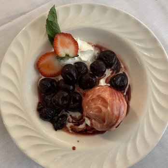 Arabellas - Cherries Jubilee prepared tableside! Delicious!!! - Italian Near Me - Winter Haven, Florida