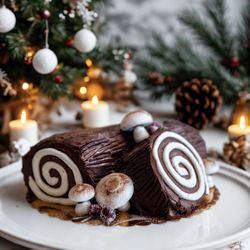 Tulla Patisserie & Cafe - Yule Log