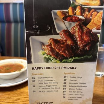 The Old Spaghetti Factory - Alcohol Beverage from $5 to $7 Appetisers from $8 to $11 - Italian Near Me - Richmond, British Columbia The Old Spaghetti Factory - Alcohol Beverage from $5 to $7 Appetisers from $8 to $11 - Italian Near Me - Richmond, British Columbia