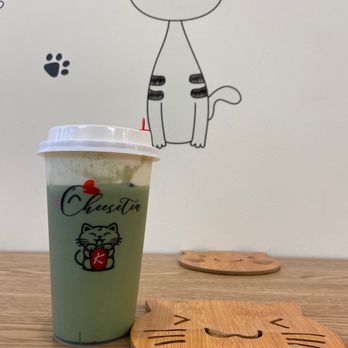 Drincup Cafe - Uji matcha with cheese foam - Bubble Tea Near Me - Honolulu, Hawaii Drincup Cafe - Uji matcha with cheese foam - Bubble Tea Near Me - Honolulu, Hawaii