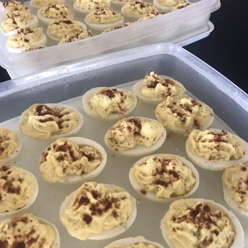 Carolyn's Creole Kitchen - Wish I took more pics that day. But here are the deviled eggs! - Caterers Near Me