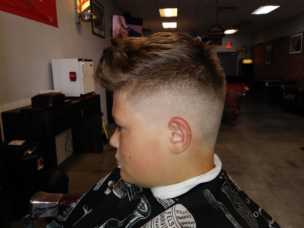 Ajs Cut House Haircuts & Shaves Logo