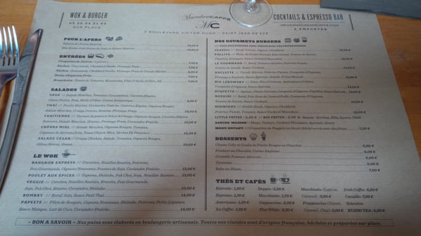 Menu photo 3 Macadam Caffè Saint Jean De Luz, 64