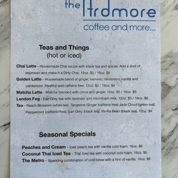 The Ardmore Coffee House - Menu - Coffee & Tea Near Me - Fairlawn, Ohio The Ardmore Coffee House - Menu - Coffee & Tea Near Me - Fairlawn, Ohio