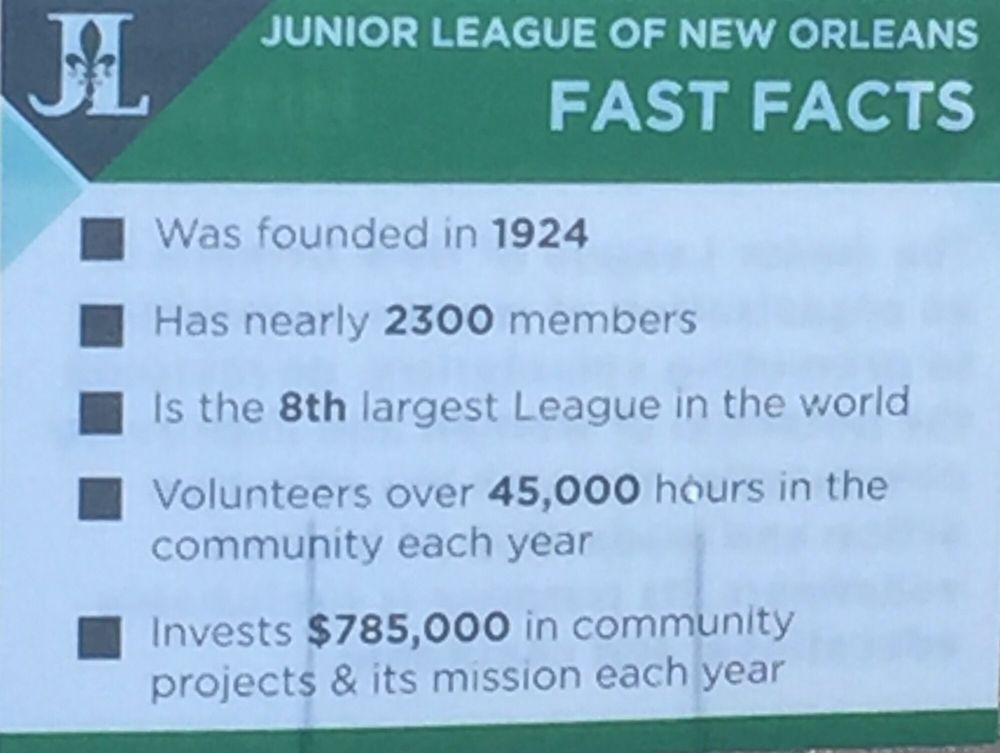 Junior League of New Orleans - social services organization in New Orleans, LA