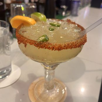 Tacos & Tequila - Spicy On the rocks Margarita - Mexican Near Me - New York, New York Tacos & Tequila - Spicy On the rocks Margarita - Mexican Near Me - New York, New York
