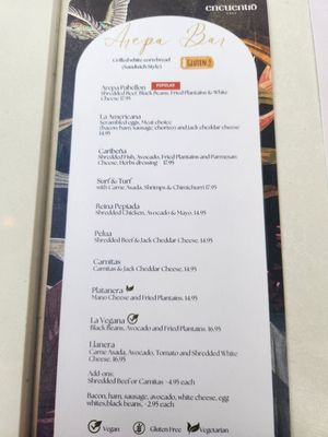 Menu photo 8 Encuentro Cafe San Diego, CA