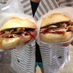 "Orgasmic" sandwiches, made fresh on the go! :)