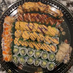 Maki sushi - See photo for roll names :-)