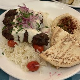Beef Kabob Plate