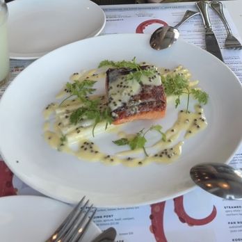 Fishing With Dynamite - Pan Roasted Ora King Salmon - Seafood Near Me - Manhattan Beach, California Fishing With Dynamite - Pan Roasted Ora King Salmon - Seafood Near Me - Manhattan Beach, California