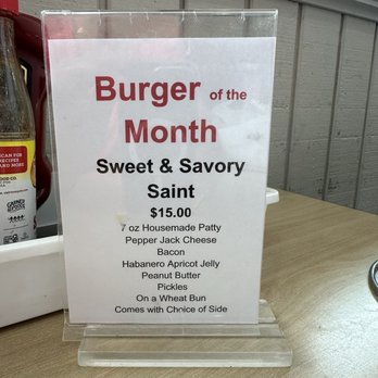 Junction Burger - June 2024 burger of the month - Burgers Near Me - Junction, Texas