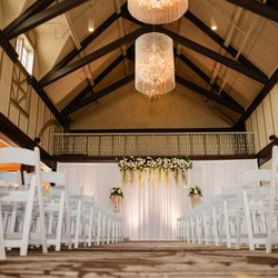 Chevy Chase Country Club - Decor was set up in the Abbey with pipe and drape Gorgeous
