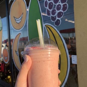 The Crazy Fruit - Strawberry Banana Smoothie - Juice Bars & Smoothies Near Me - San Angelo, Texas The Crazy Fruit - Strawberry Banana Smoothie - Juice Bars & Smoothies Near Me - San Angelo, Texas