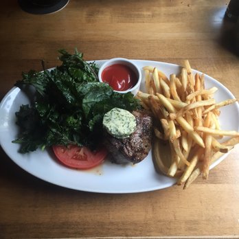 JOEY Coquitlam - Steak and frites. Fries waaayyyy too salty. Arugula salad wasn't arugula. Steak was perfect though. - Canadian (New) Near Me - Coquitlam, British Columbia JOEY Coquitlam - Steak and frites. Fries waaayyyy too salty. Arugula salad wasn't arugula. Steak was perfect though. - Canadian (New) Near Me - Coquitlam, British Columbia