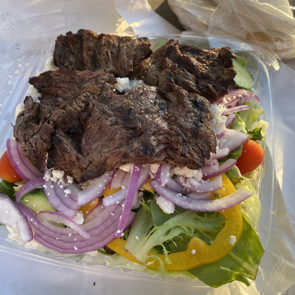 Greg's Tavern - Steak tip salad - Pizza Near Me - Beverly, Massachusetts Greg's Tavern - Steak tip salad - Pizza Near Me - Beverly, Massachusetts