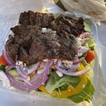Greg's Tavern - Steak tip salad - Pizza Near Me - Beverly, Massachusetts