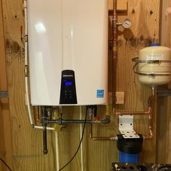 Prime Time Plumbing Service - Navien Tankless Water Heater installation