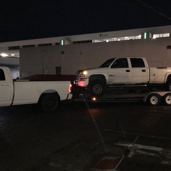 Pacific NW Transports - Chevy 3500 delivered to shop - Vehicle Shipping Near Me - Pacific, Washington