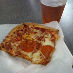 Hillview Lanes - (Cardboard) Pizza and Yuengling Draft