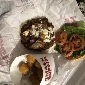 Smashburger - Bacon Smash w/ SmashTots - Burgers Near Me - Kingwood, Texas