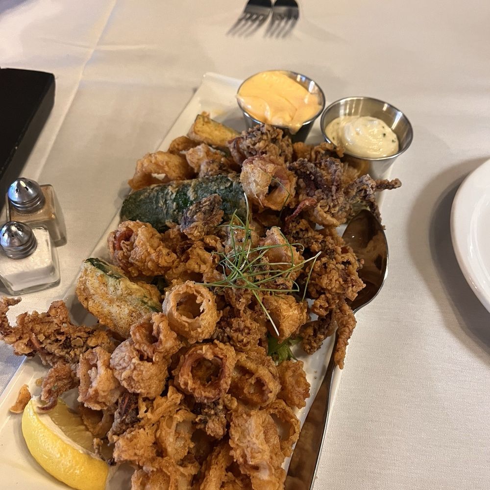 The Sheldon Inn - Calamari and zucchini - American Near Me - Elk Grove, California The Sheldon Inn - Calamari and zucchini - American Near Me - Elk Grove, California