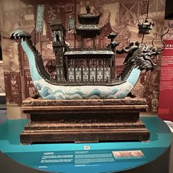 香港海事博物館 - Model ship for royalty