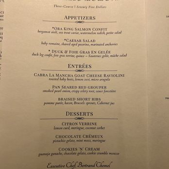 2941 Restaurant - Prix fixe menu December 2024 - New American Near Me - Falls Church, Virginia