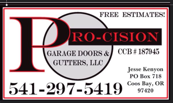 Pro-Cision Garage Doors & Gutters