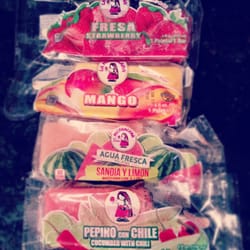 Recent paleta haul. Wish they had plain chocolate!