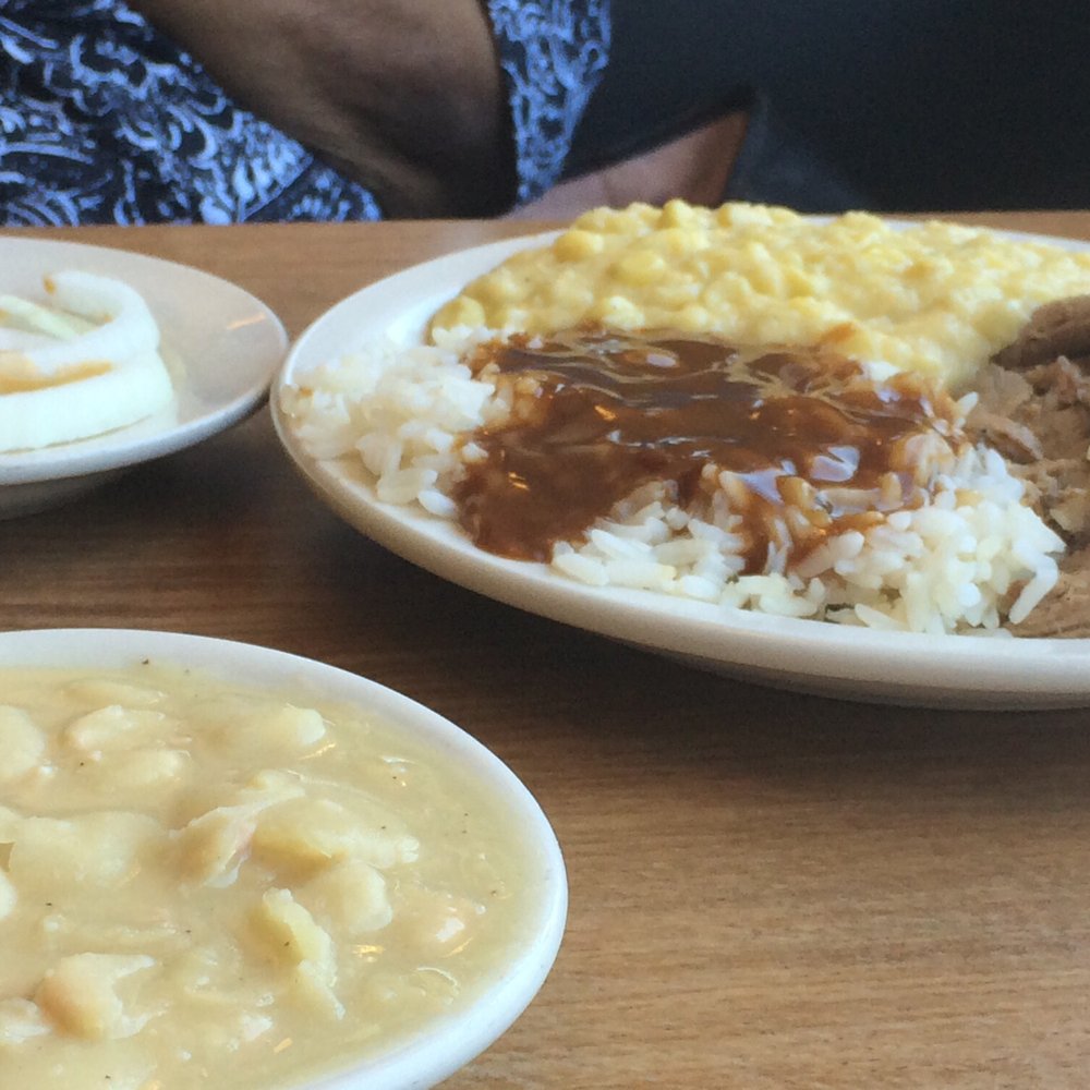 Paw Paw Patch - Roast beef and rice, corn and butter beans - New American Near Me - Birmingham, Alabama