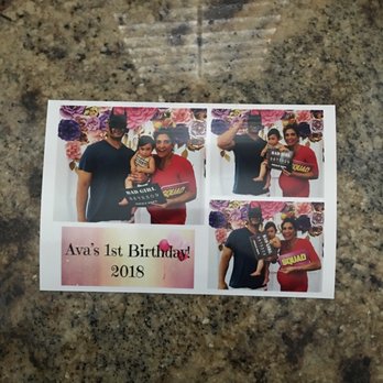 Memories Delight Photo Booth - Had a wonderful time celebrating her 1st bday - Photo Booth Rentals Near Me