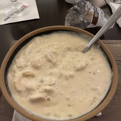 The Great American Grill - Clam chowder. It was OK. Not a lot of flavor.