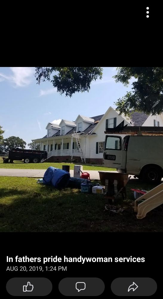 Slide of In Fathers Pride Handywoman Services