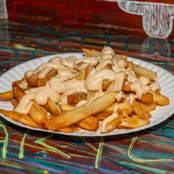 Marathon Deli - THE Marathon staple ! Nothing goes better than french fries and marathon sauce.
