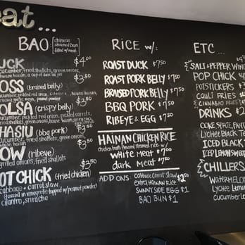 Baos Hog - Menu - Chinese Near Me - Garden Grove, California