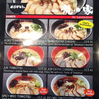 Ramen Tatsunoya - Ramen Near Me - Pasadena, California Ramen Tatsunoya - Ramen Near Me - Pasadena, California
