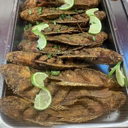 Fried Whole Porgy