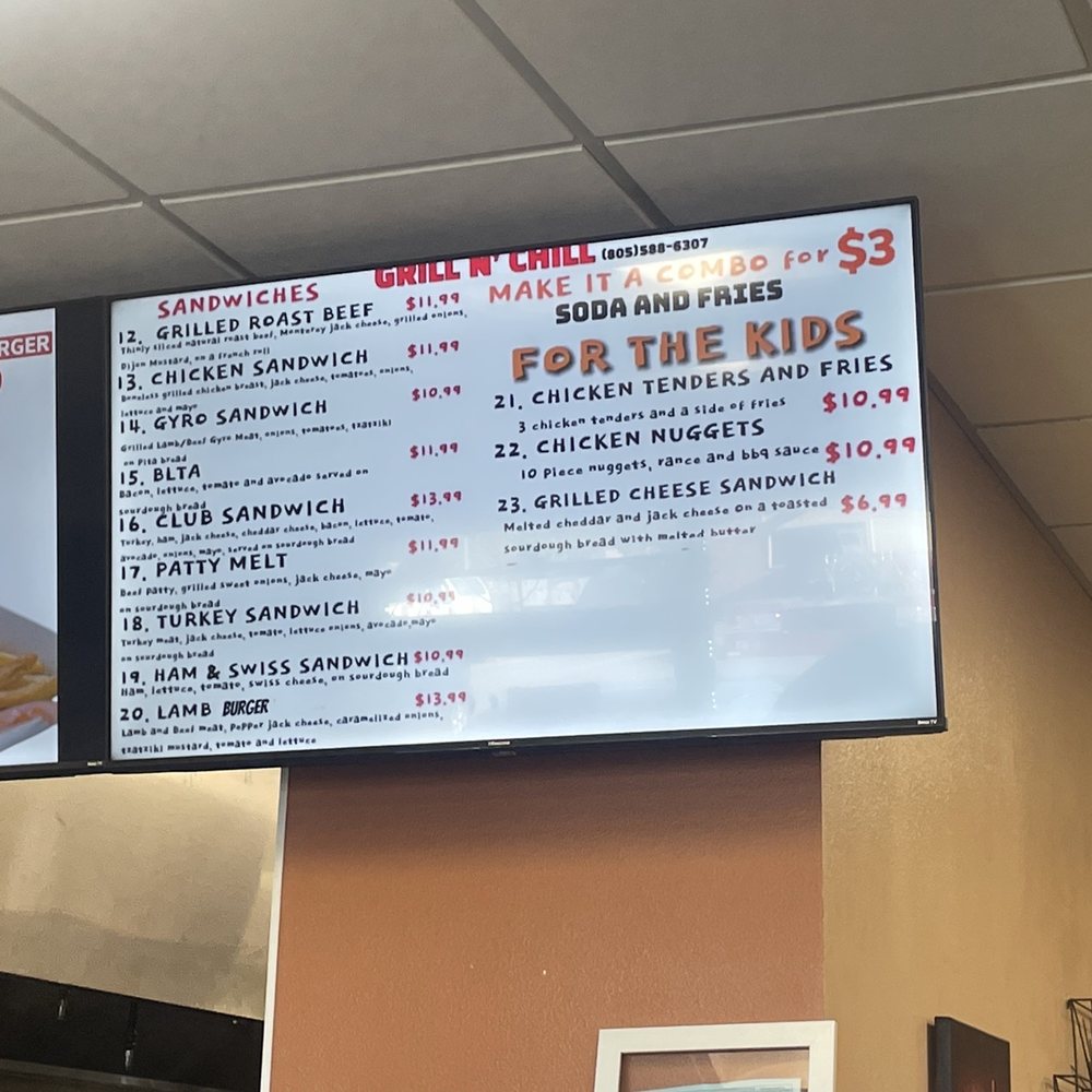 Grill & Chill Restaurant - Menu - Mediterranean Near Me - Lompoc, California Grill & Chill Restaurant - Menu - Mediterranean Near Me - Lompoc, California