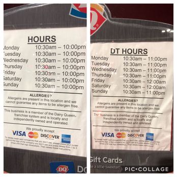 Dairy Queen - Dining room hours/drive thru hours - Fast Food Near Me - Cypress, Texas
