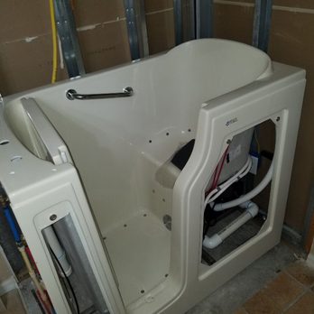 Gary's plumbing services - Walk in tub install - Plumbing Near Me Gary's plumbing services - Walk in tub install - Plumbing Near Me