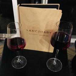 WorldMark Marina Dunes - Loved the glass of wine.