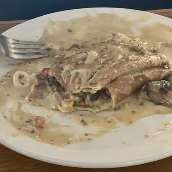 Les Crepes - Seafood crepe. - French Near Me - Henrico, Virginia