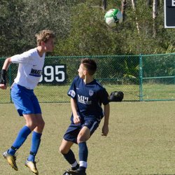 Wake Futbol Club - 03 Blue in action at Disney Showcase
